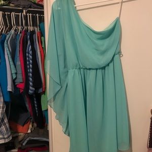 Teal dress